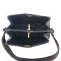 Chanel CC Double Turn Lock Vintage Mini Tote Interior