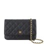 Chanel Wallet on Chain Caviar Front Strap