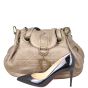 Dior Cannage Drawstring Flap Bag 