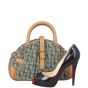 Dior Double Saddle Bowler Bag Scale