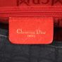 Dior Lady Dior Cannage Quilted Canvas Bag Medium Stamp