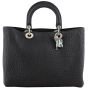 Dior Lady Dior Large Canyon Grained Lambskin Front