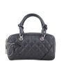 Chanel Quilted Cambon Mini Bowler Front
