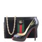 Gucci Ophidia Small Suede Shoulder Scale