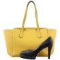 Gucci Swing Medium Leather Tote scale