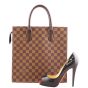 Louis Vuitton Sac Plat Damier Ebene Scale