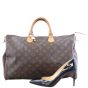 Louis Vuitton Speedy 40 Monogram Shoe