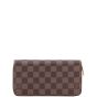 Louis Vuitton Zippy Wallet Damier Ebene Back