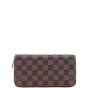 Louis Vuitton Zippy Wallet Damier Ebene Front