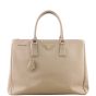 Prada Saffiano Lux Galleria Double Zip Tote Medium Front