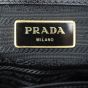 Prada Saffiano Galleria Double Zip Tote Small Stamp
