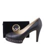 Fendi Velvet Wallet on Chain Shoe