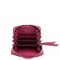 Louis Vuitton Zippy Multicartes Monogram & Fuchsia Interior