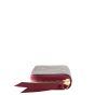 Louis Vuitton Zippy Multicartes Monogram & Fuchsia Side