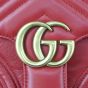 Gucci GG Marmont Small Top Handle Bag Hardware
