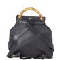 Gucci Bamboo Leather Backpack Medium Back