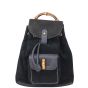 Gucci Bamboo Suede Backpack Front