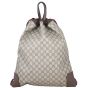 Gucci Courrier Soft GG Supreme Drawstring Backpack Back