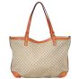 Gucci Diamante Canvas Craft Tote with Pouch Back