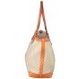 Gucci Diamante Canvas Craft Tote with Pouch Side