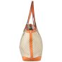 Gucci Diamante Canvas Craft Tote with Pouch Side