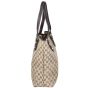 Gucci GG Canvas Embroidered Mushroom Vertical Tote Side