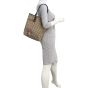 Gucci GG Canvas Embroidered Mushroom Vertical Tote Mannequin