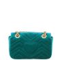 Gucci GG Marmont Velvet Mini Shoulder Bag Back