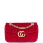 Gucci GG Marmont Velvet Small Shoulder Bag Front