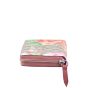 Gucci GG Supreme Blooms Zip Around Wallet Side