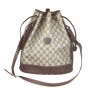 Gucci GG Supreme Drawstring Bucket Bag Front