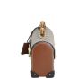 Gucci GG Supreme Padlock Bamboo Handle Small Bag Side