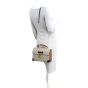 Gucci GG Supreme Padlock Bamboo Handle Small Bag Mannequin
