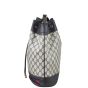 Gucci GG Supreme Vintage Web Bucket Bag Left