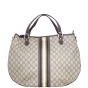 Gucci GG Supreme Retro Web Two Way Tote Front