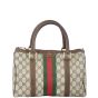 Gucci GG Web Boston Bag Front
