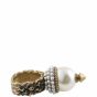 Gucci Glass Pearl Spike Ring Left