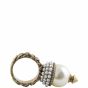 Gucci Glass Pearl Spike Ring Base