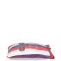 Gucci Linea Merida Striped Canvas Pouch Left