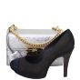 Gucci Padlock Metallic Small Shoulder Bag Shoe