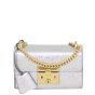 Gucci Padlock Metallic Small Shoulder Bag Front