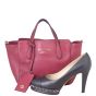 Gucci Swing Mini Leather Tote Shoe