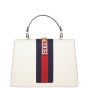 Gucci Sylvie Embroidered Top Handle Medium Bag Back