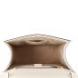 Gucci Sylvie Embroidered Top Handle Medium Bag Whole interior