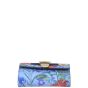 Gucci Sylvie Floral Print Leather Wallet Base