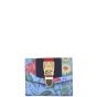 Gucci Sylvie Floral Print Leather Wallet Front