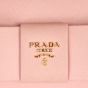 Prada Saffiano Lux Bow Wallet on Strap Hardware