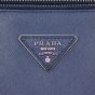 Prada Two Tone Saffiano Lux Galleria Double Zip Tote Hardware