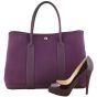 Hermes Garden Party 36 Bag Officier Canvas Scale