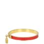 Hermes Kelly Lock Cadena Charm Bracelet Left Side